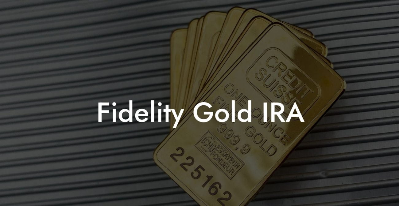 Fidelity Gold IRA