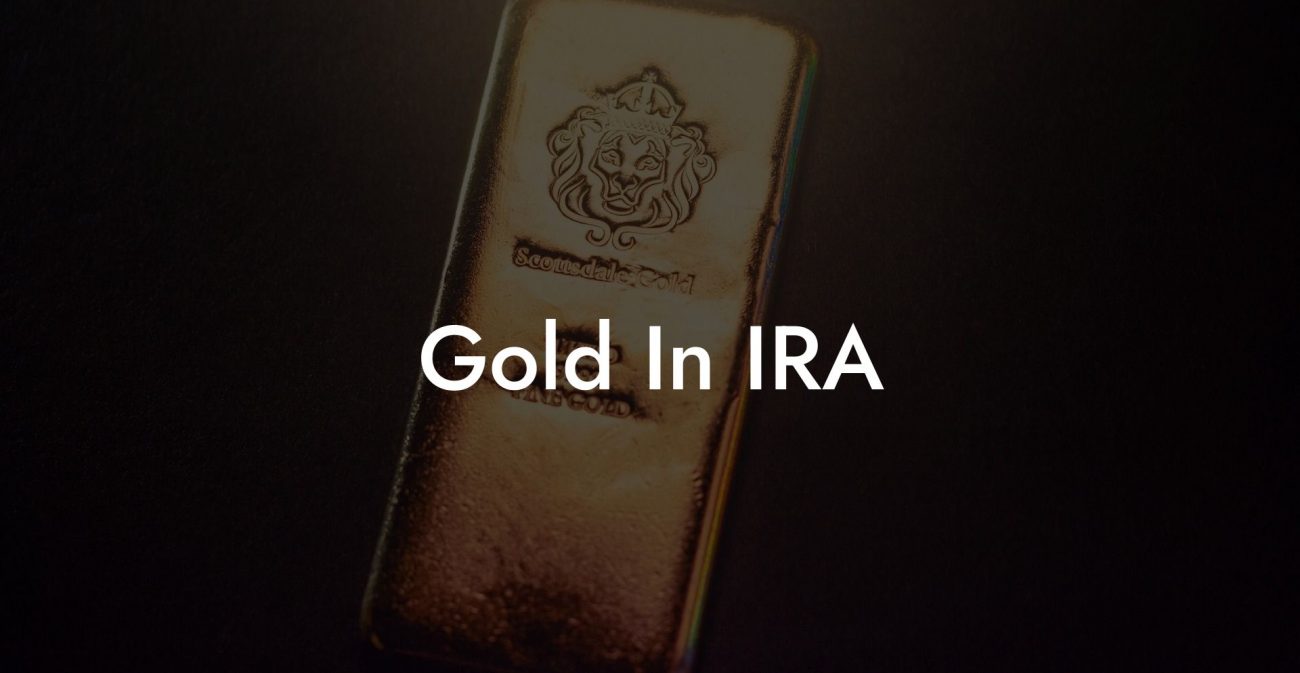 Gold In IRA