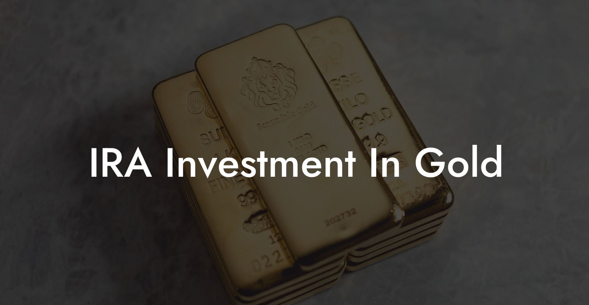 Ira Investment In Gold Flik Eco