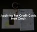 Applying For Credit Cards Hurt Credit