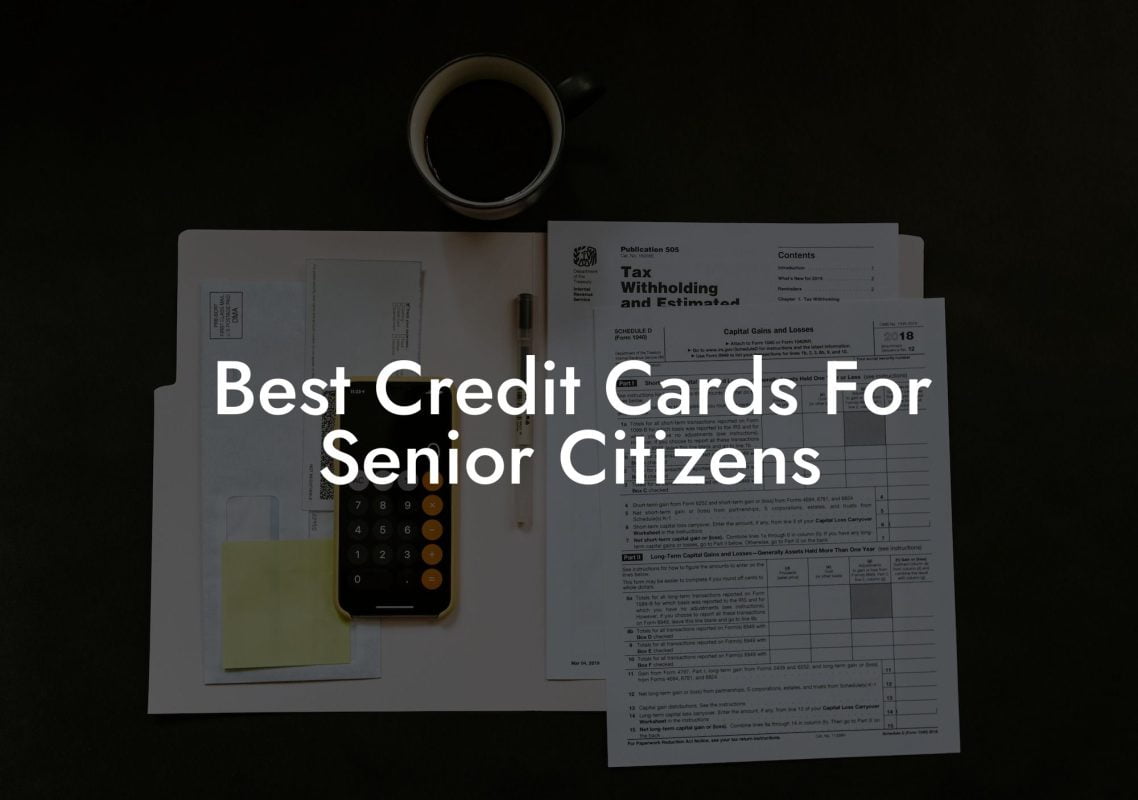 Best Credit Cards For Senior Citizens