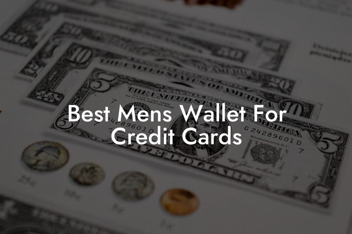Best Mens Wallet For Credit Cards