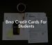 Bmo Credit Cards For Students