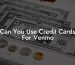 Can You Use Credit Cards For Venmo