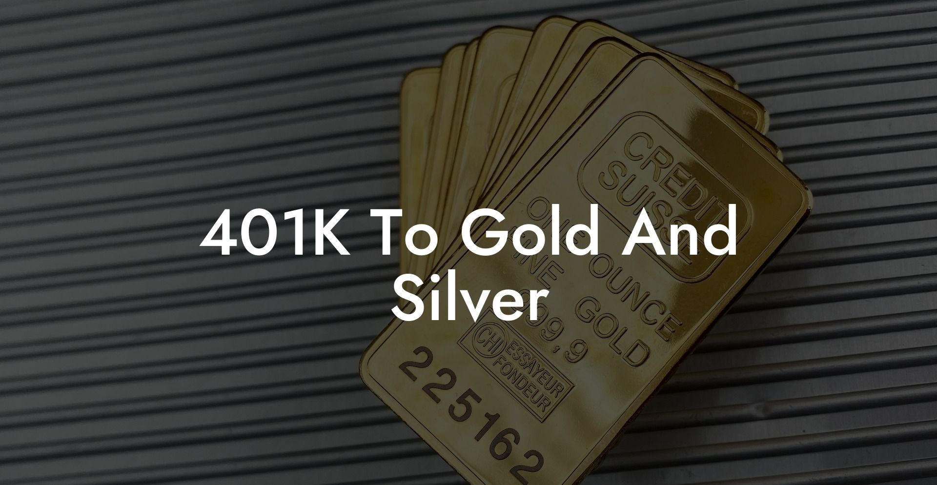 401K To Gold And Silver - Flik Eco - Convert 401k To Physical Gold And Silver