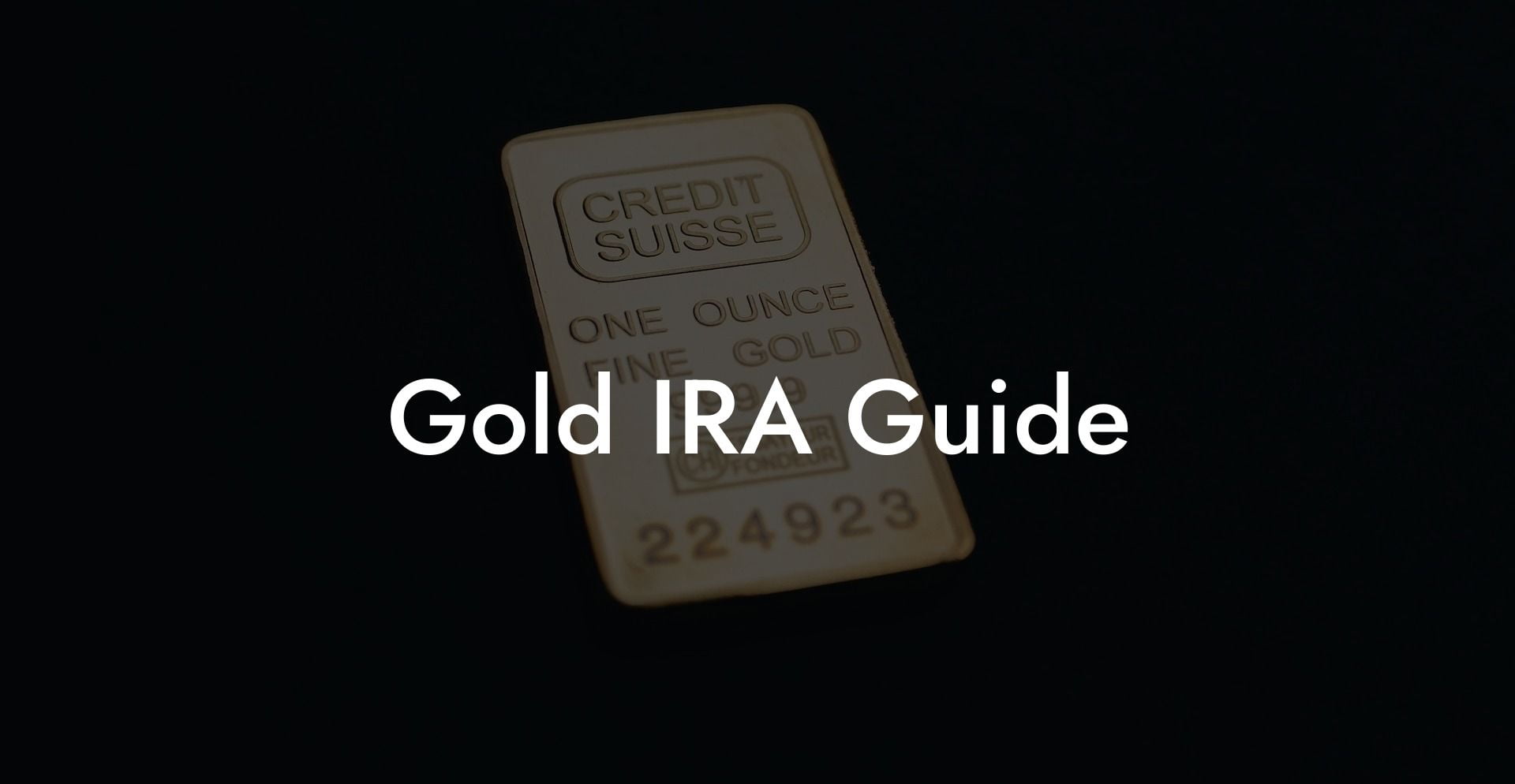 Gold IRA Guide