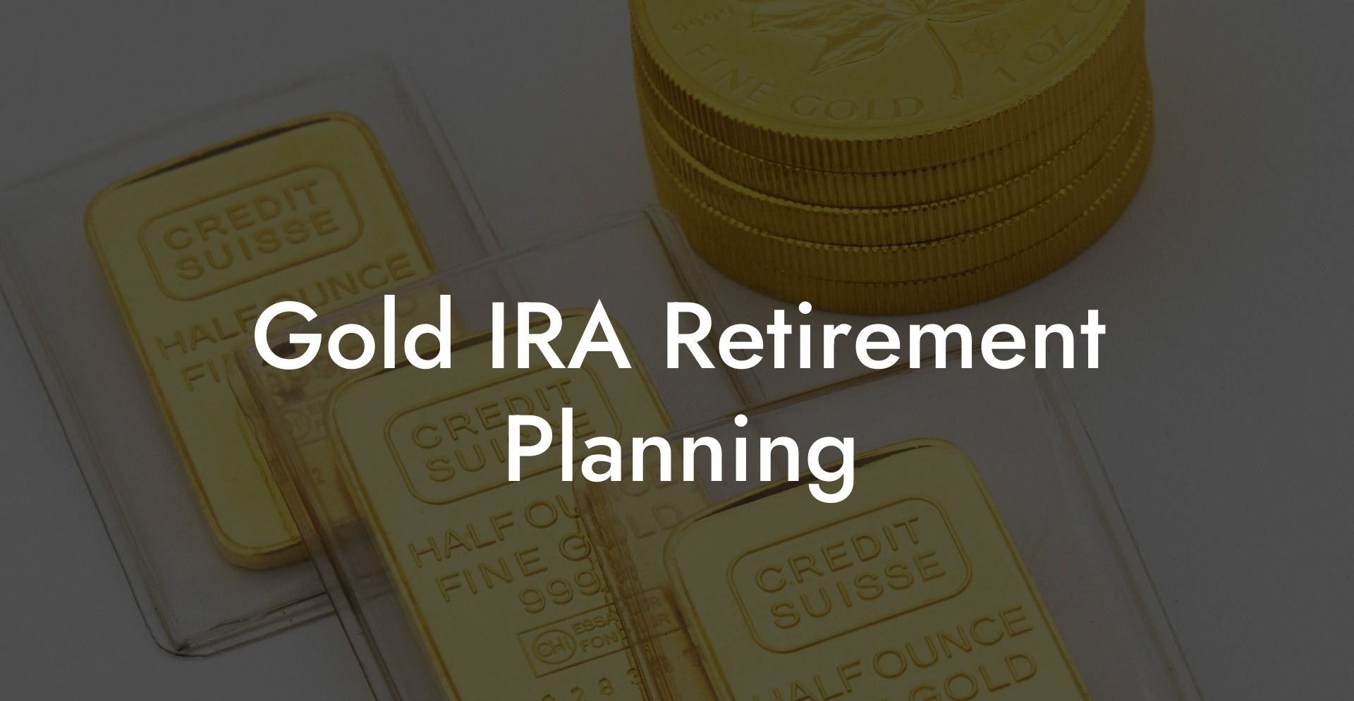 Gold IRA Retirement Planning