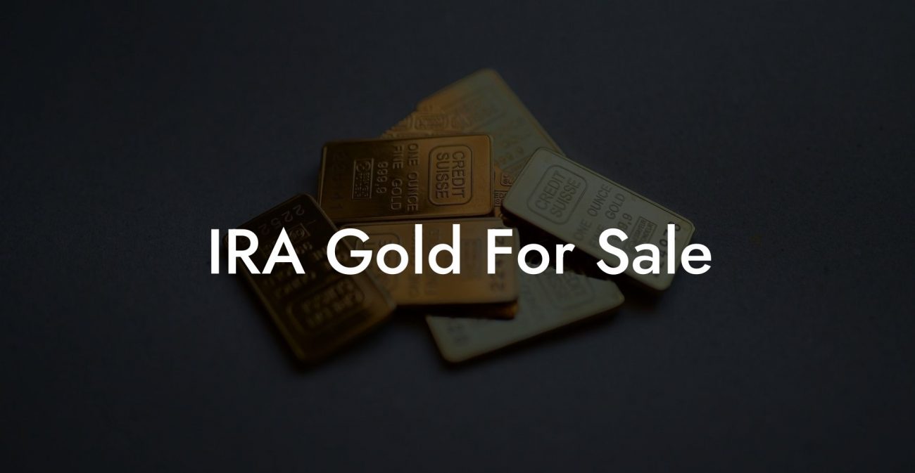 IRA Gold For Sale