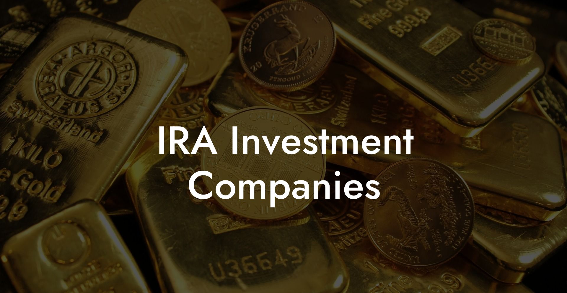 IRA Investment Companies