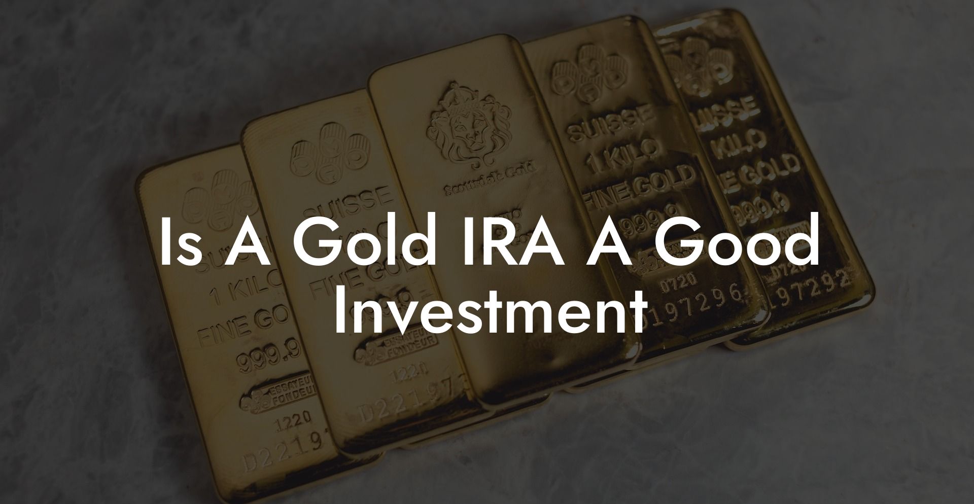 Is A Gold IRA A Good Investment? Flik Eco