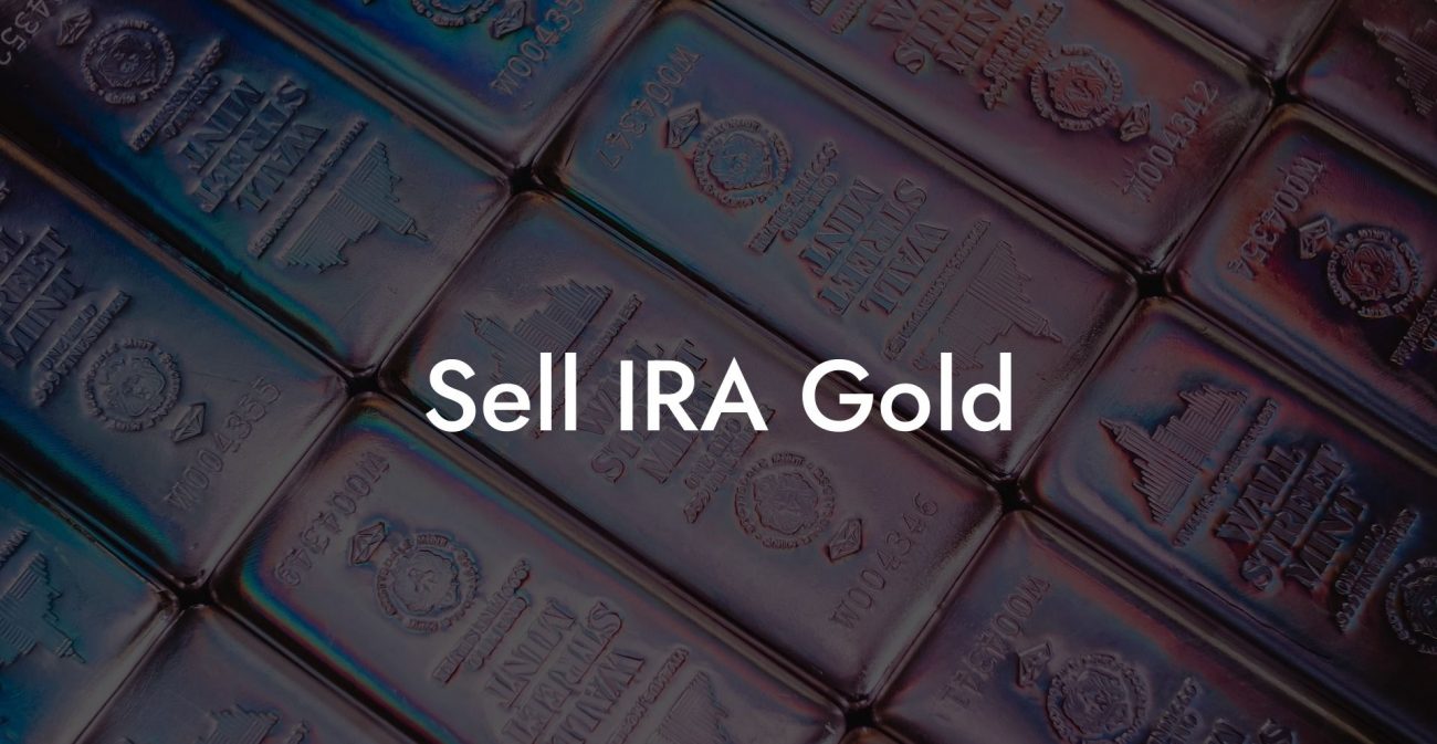 Sell IRA Gold