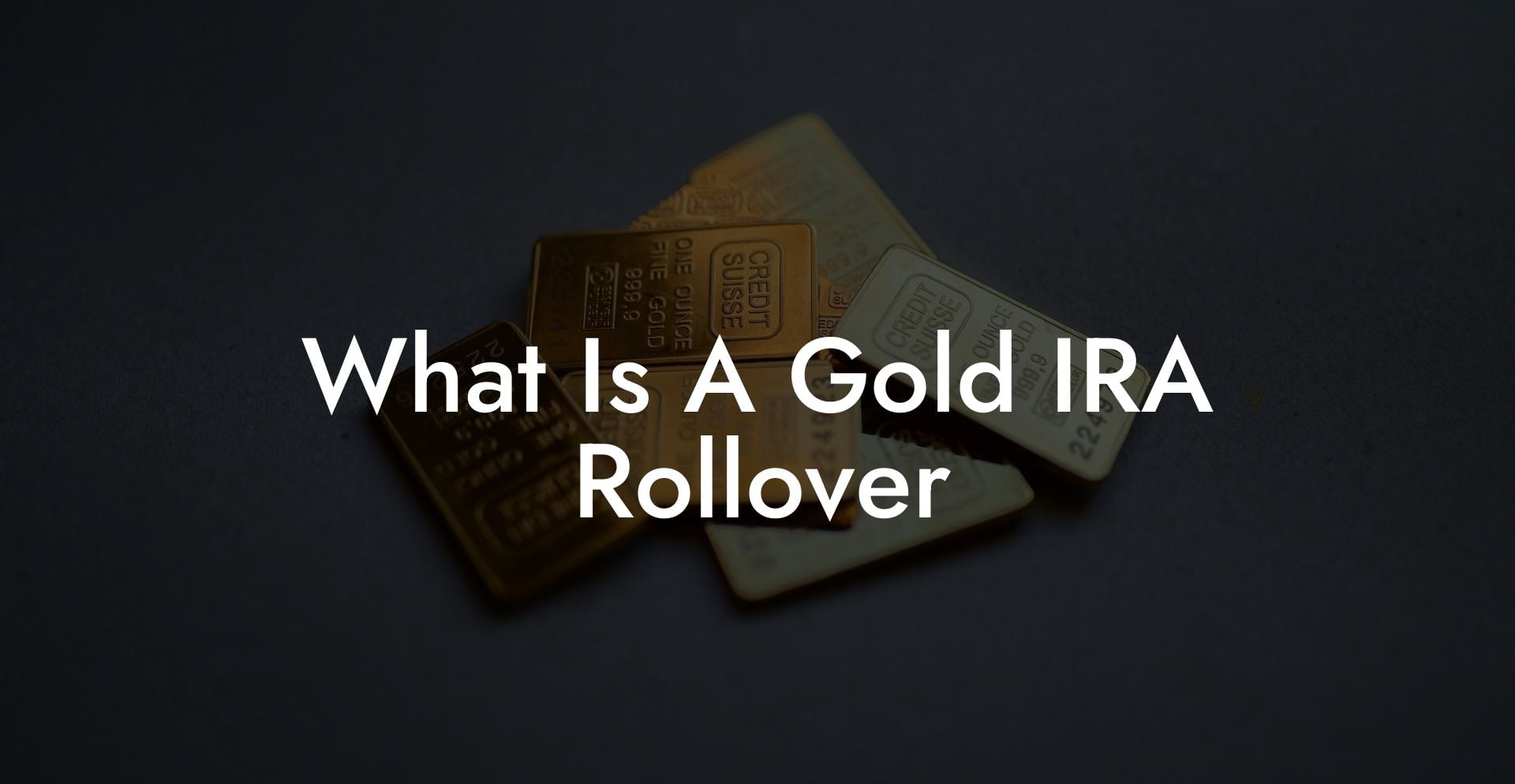 What Is A Gold IRA Rollover? - Flik Eco