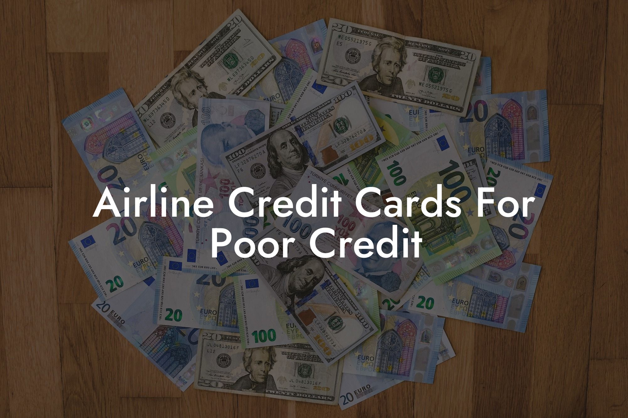 Airline Credit Cards For Poor Credit
