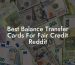 Best Balance Transfer Cards For Fair Credit Reddit