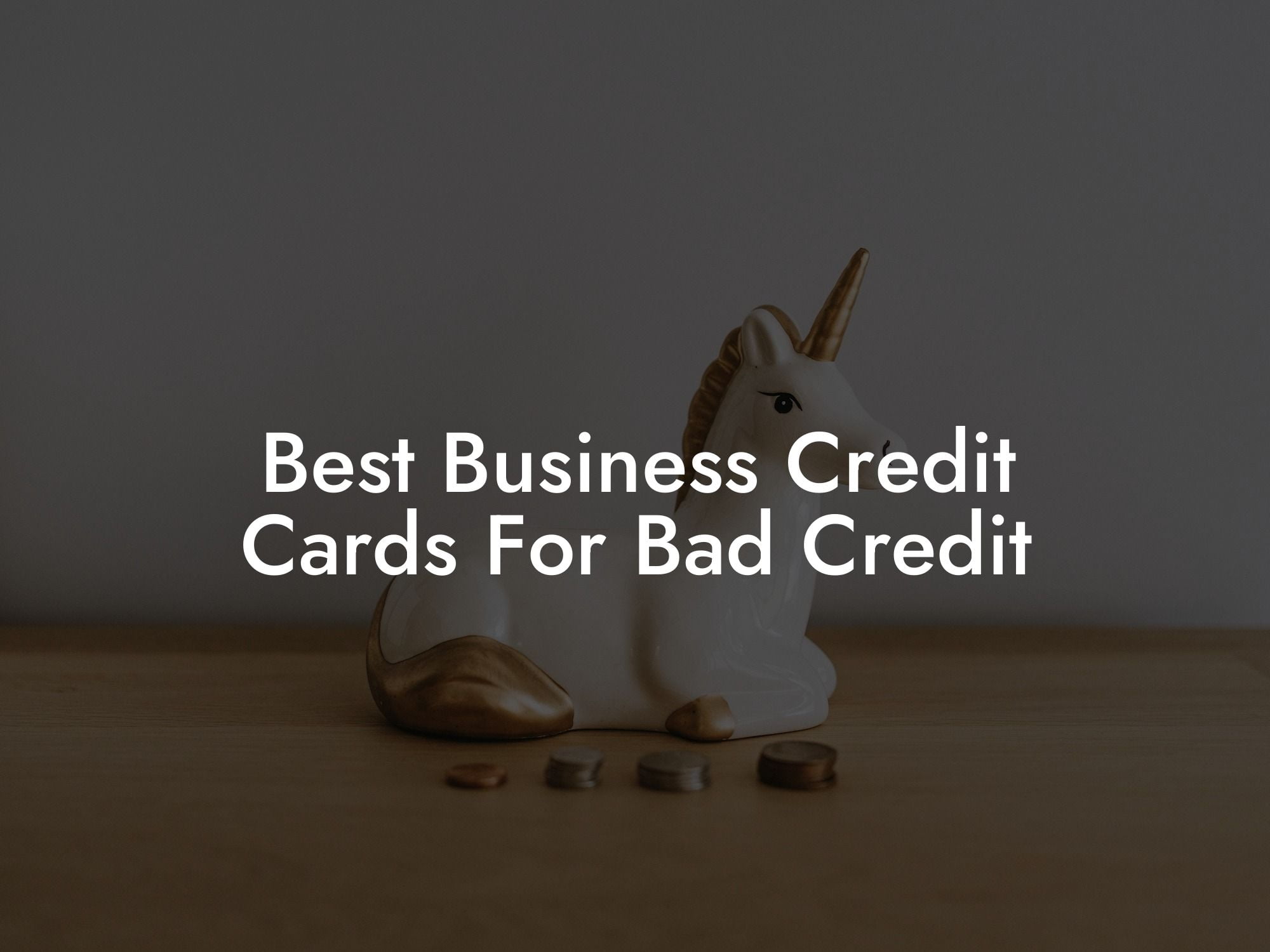 Best Business Credit Cards For Bad Credit