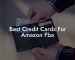 Best Credit Cards For Amazon Fba