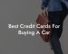 Best Credit Cards For Buying A Car