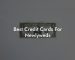 Best Credit Cards For Newlyweds