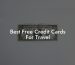 Best Free Credit Cards For Travel