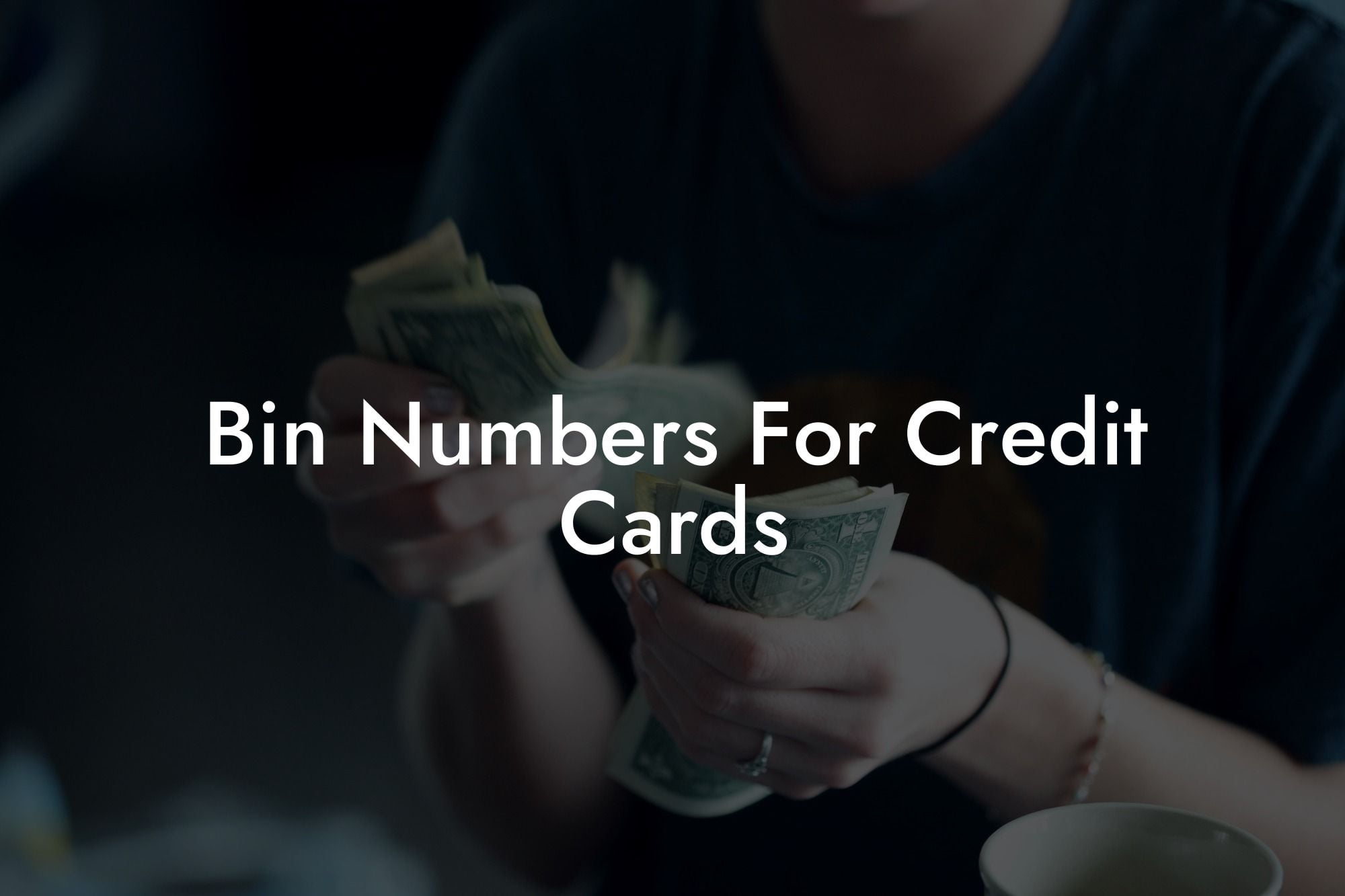 Bin Numbers For Credit Cards - Flik Eco