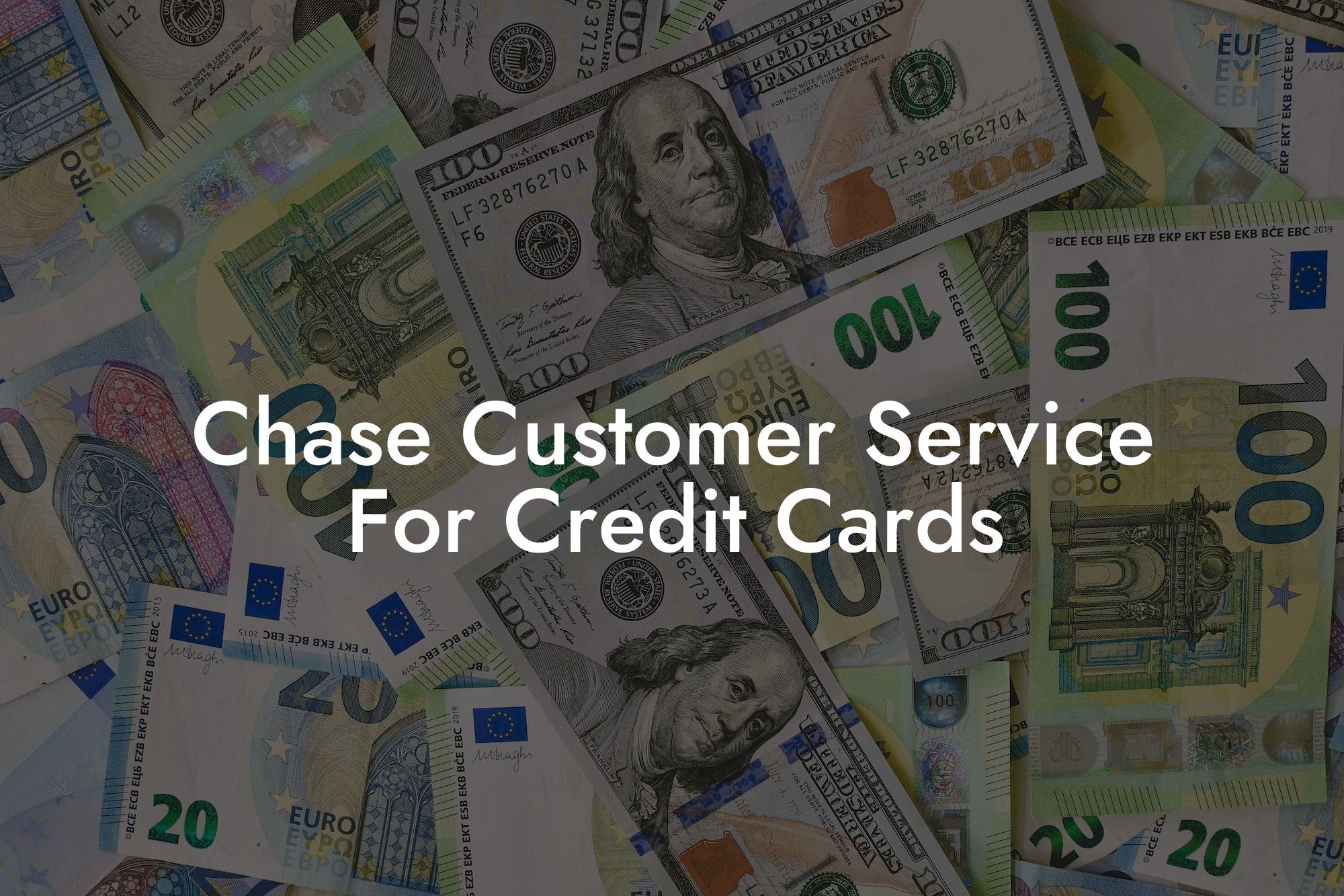 Chase Customer Service For Credit Cards
