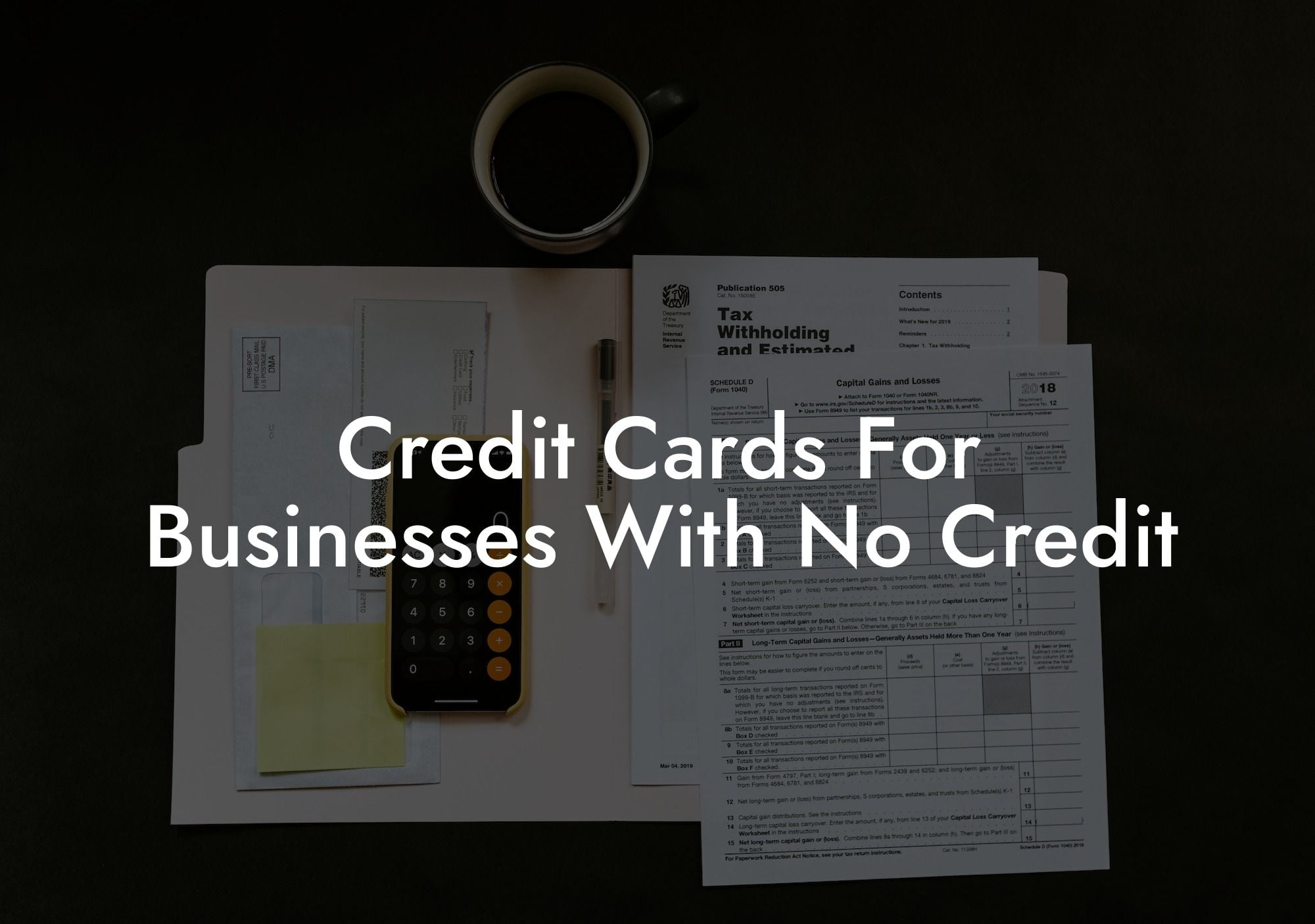 Credit Cards For Businesses With No Credit