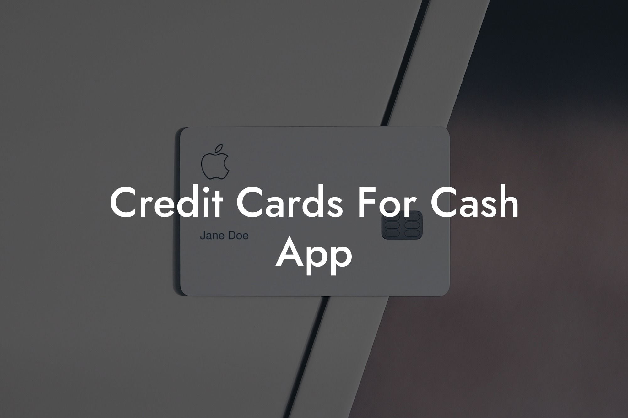 Credit Cards For Cash App
