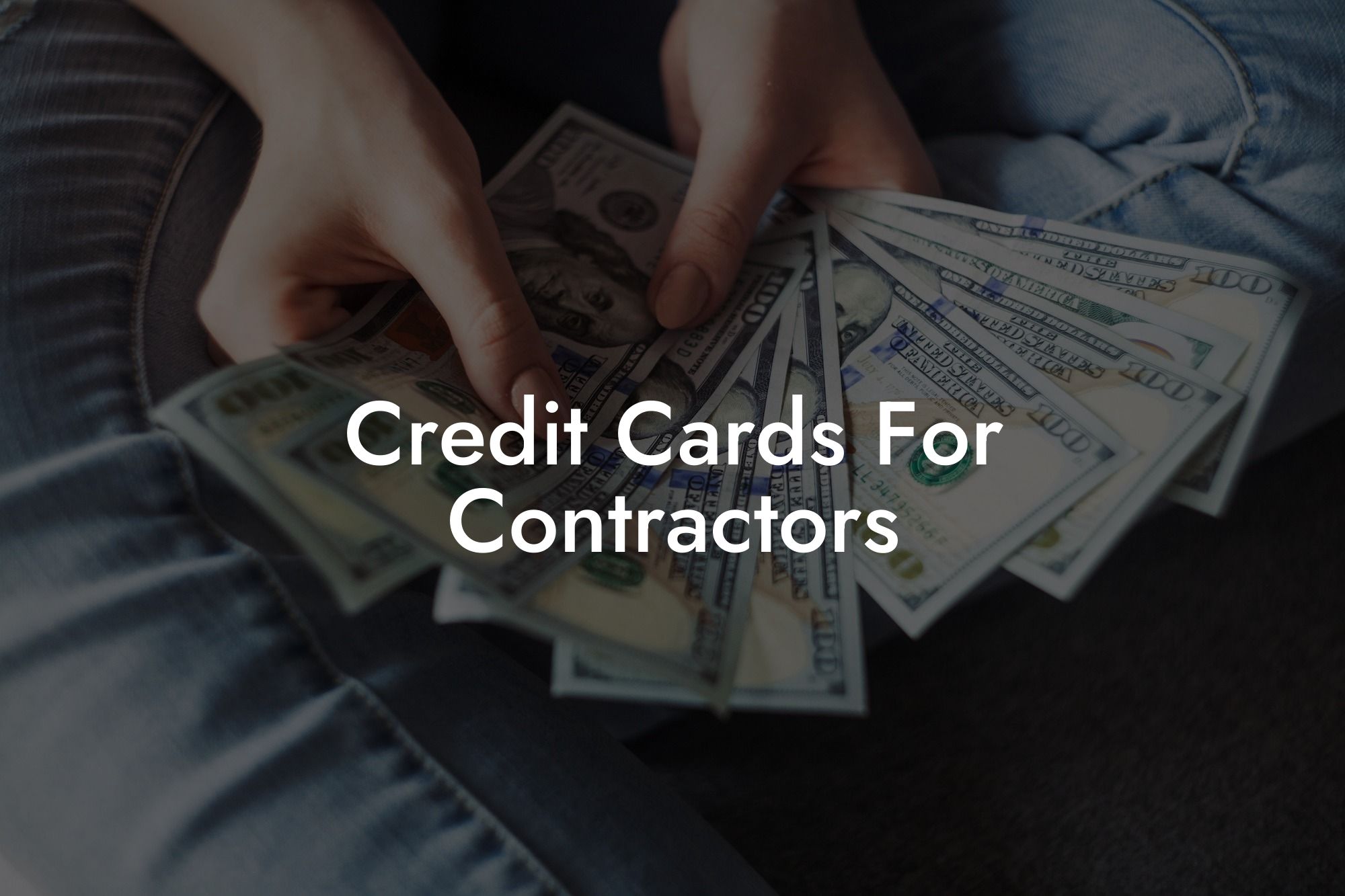 Credit Cards For Contractors