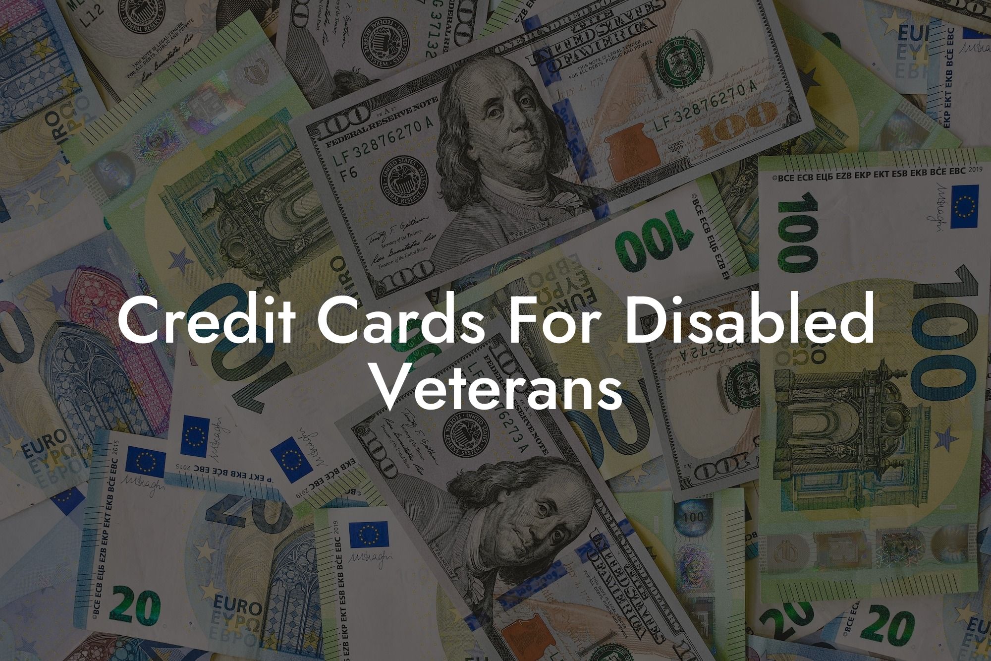 Credit Cards For Disabled Veterans