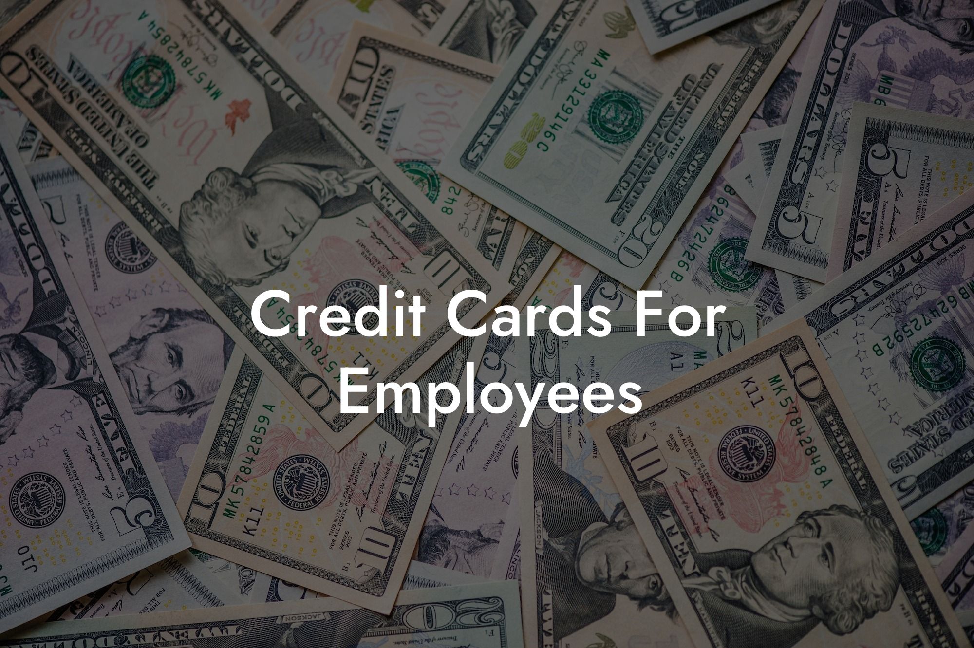 Credit Cards For Employees