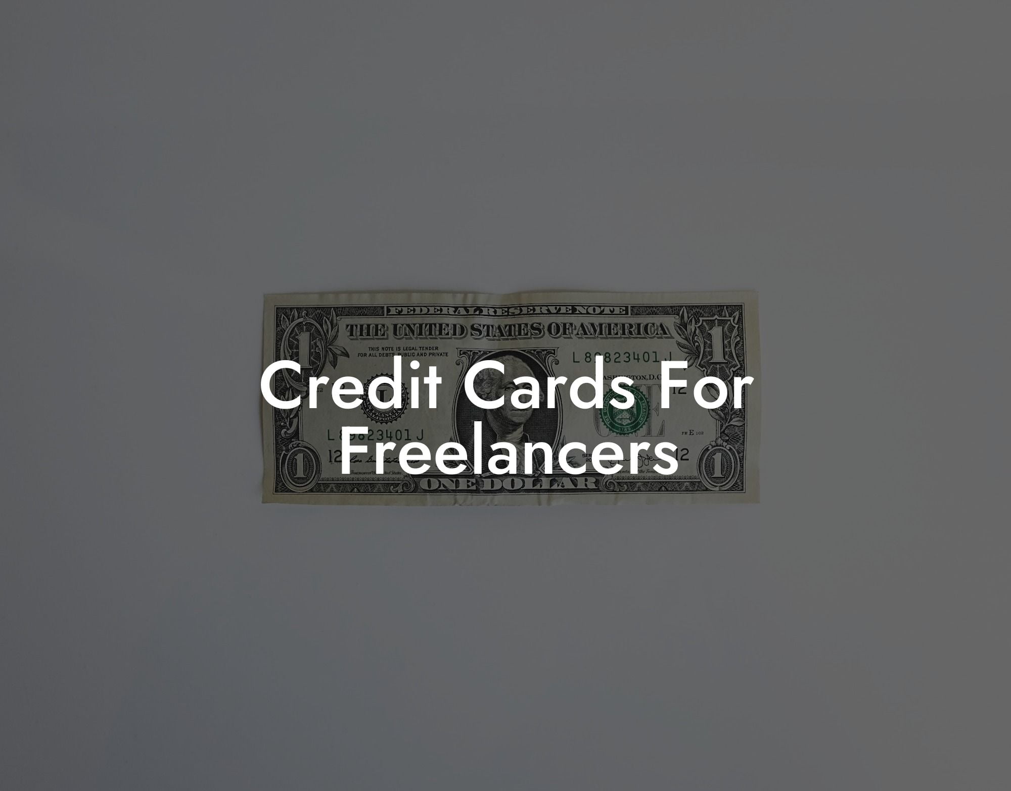 Credit Cards For Freelancers