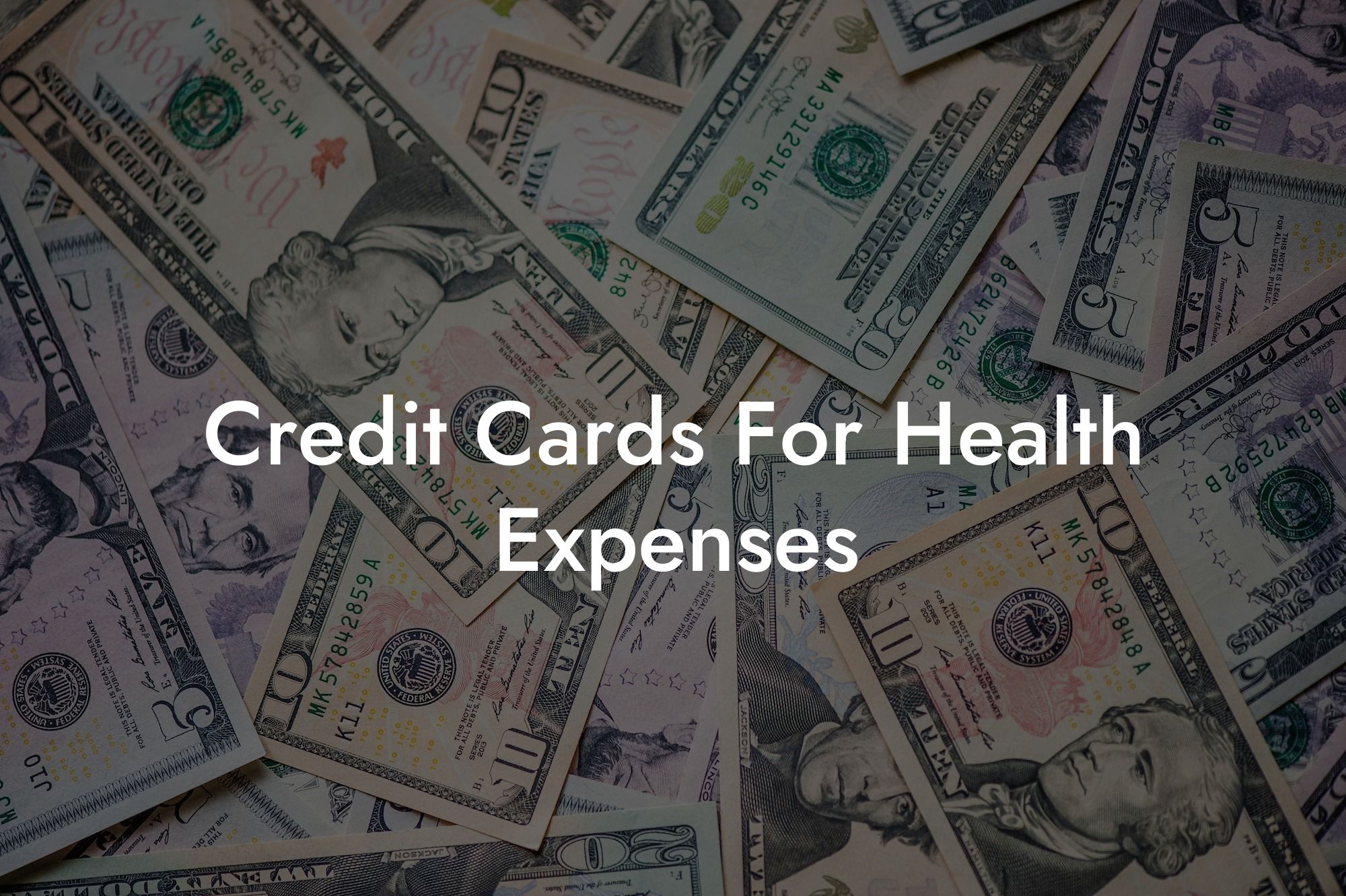 Credit Cards For Health Expenses
