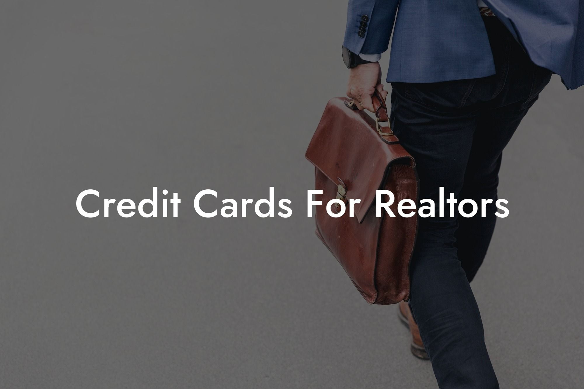 Credit Cards For Realtors