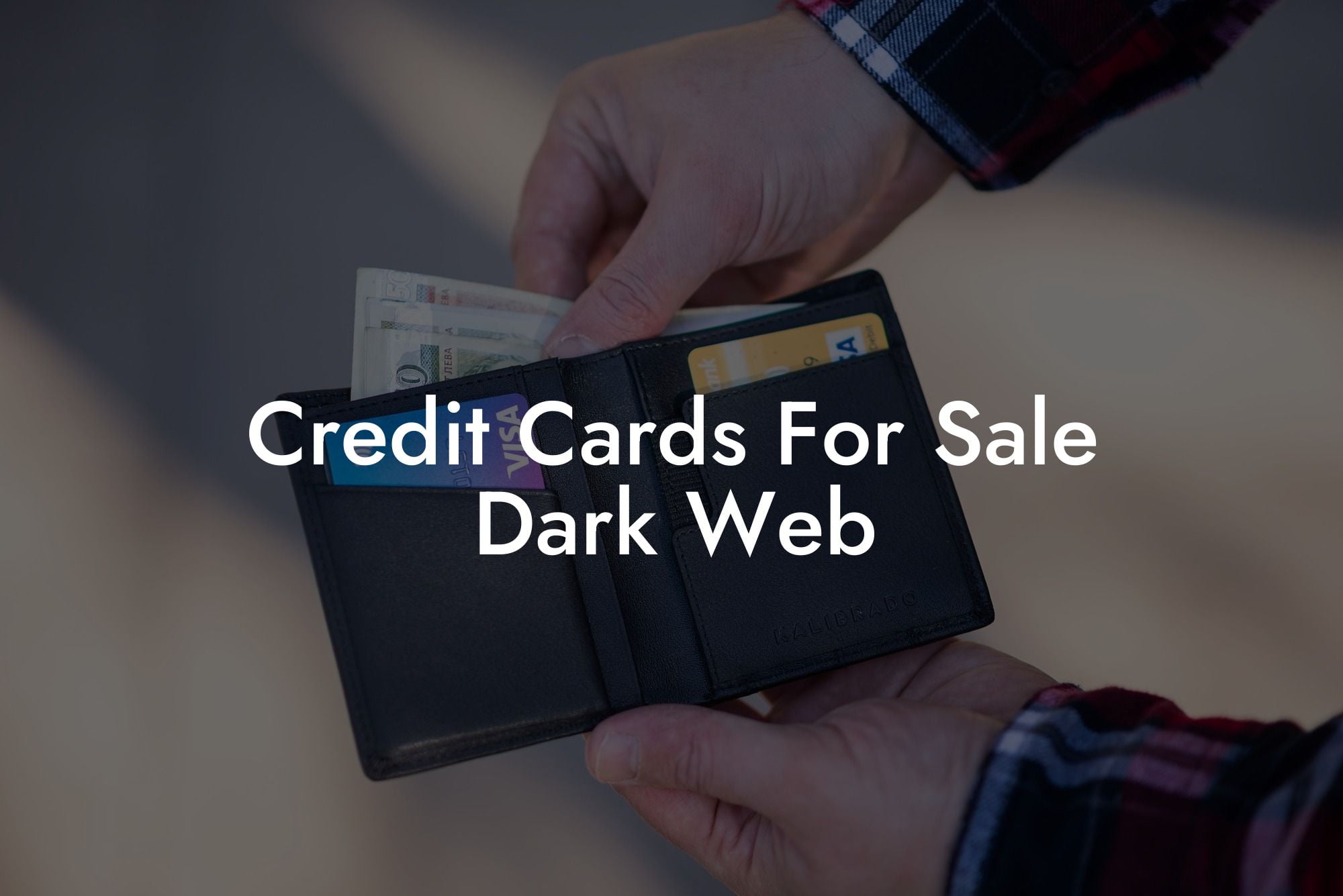 Credit Cards For Sale Dark Web
