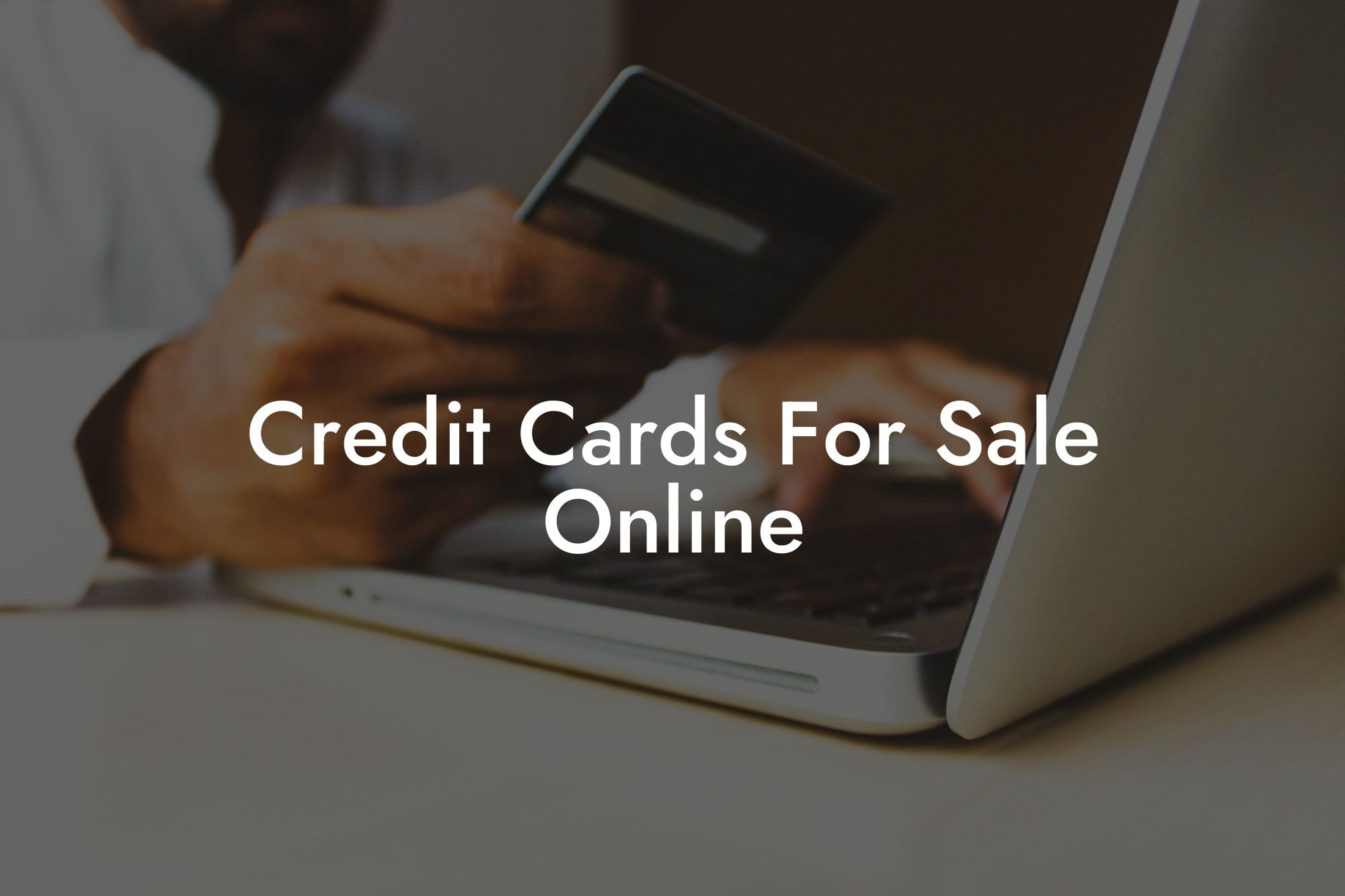 Credit Cards For Sale Online