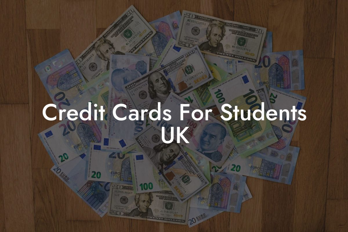 Credit Cards For Students UK