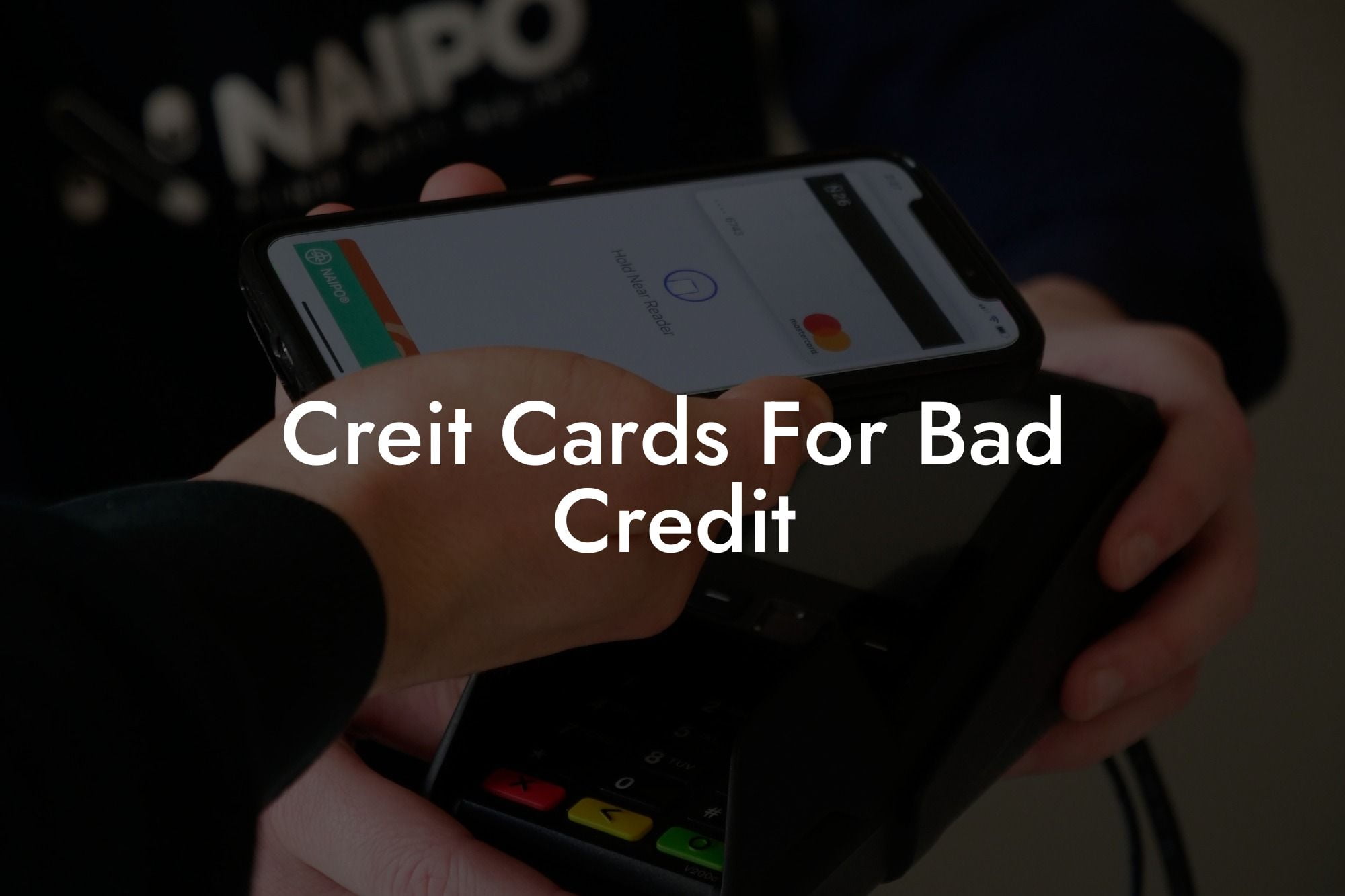 Creit Cards For Bad Credit