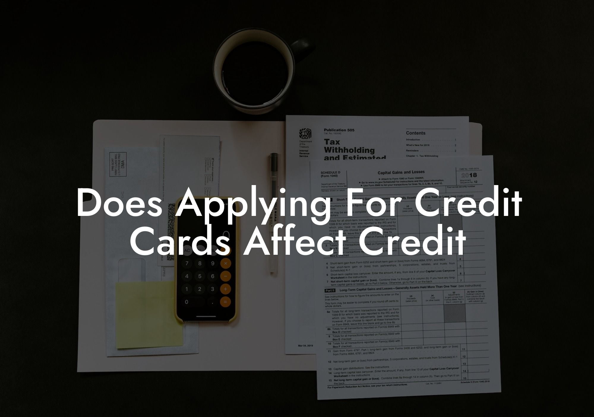 Does Applying For Credit Cards Affect Credit