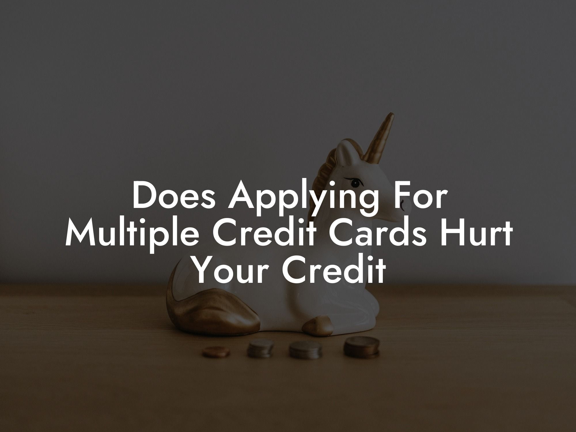 Does Applying For Multiple Credit Cards Hurt Your Credit