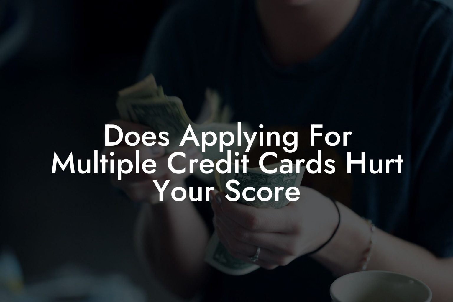 Does Applying For Multiple Credit Cards Affect Credit