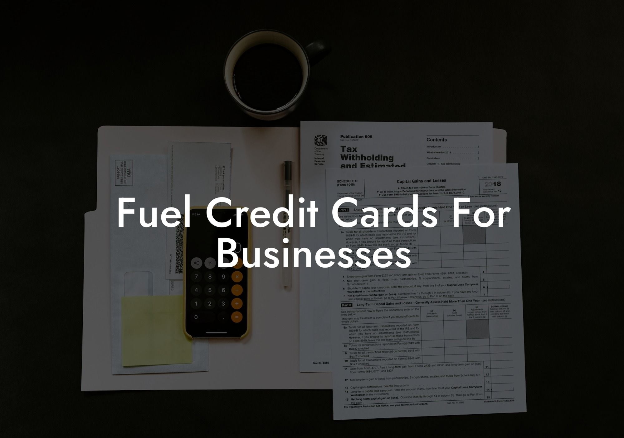 Fuel Credit Cards For Businesses