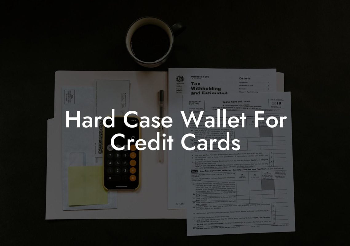 Hard Case Wallet For Credit Cards