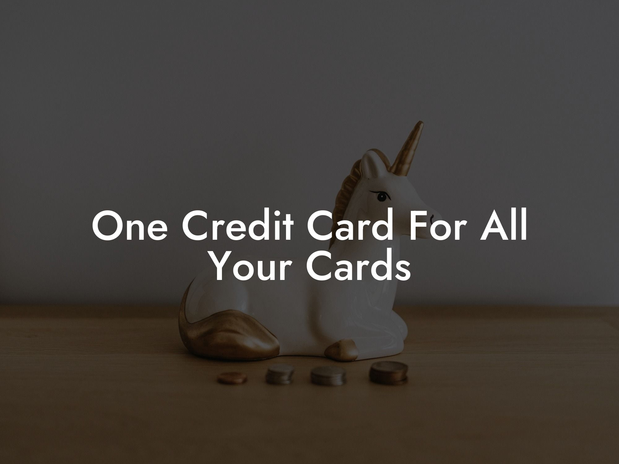 One Credit Card For All Your Cards