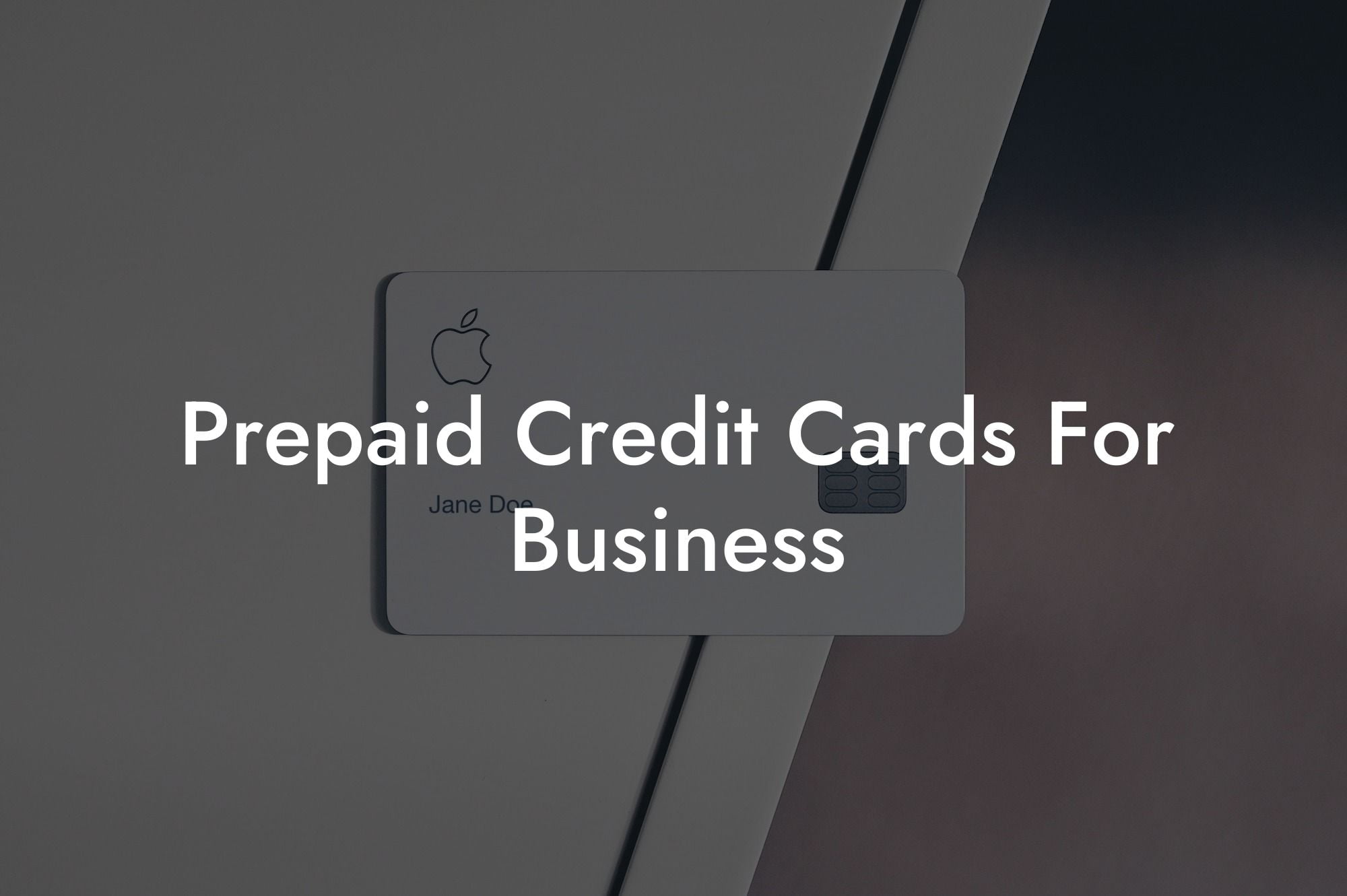 Prepaid Credit Cards For Business