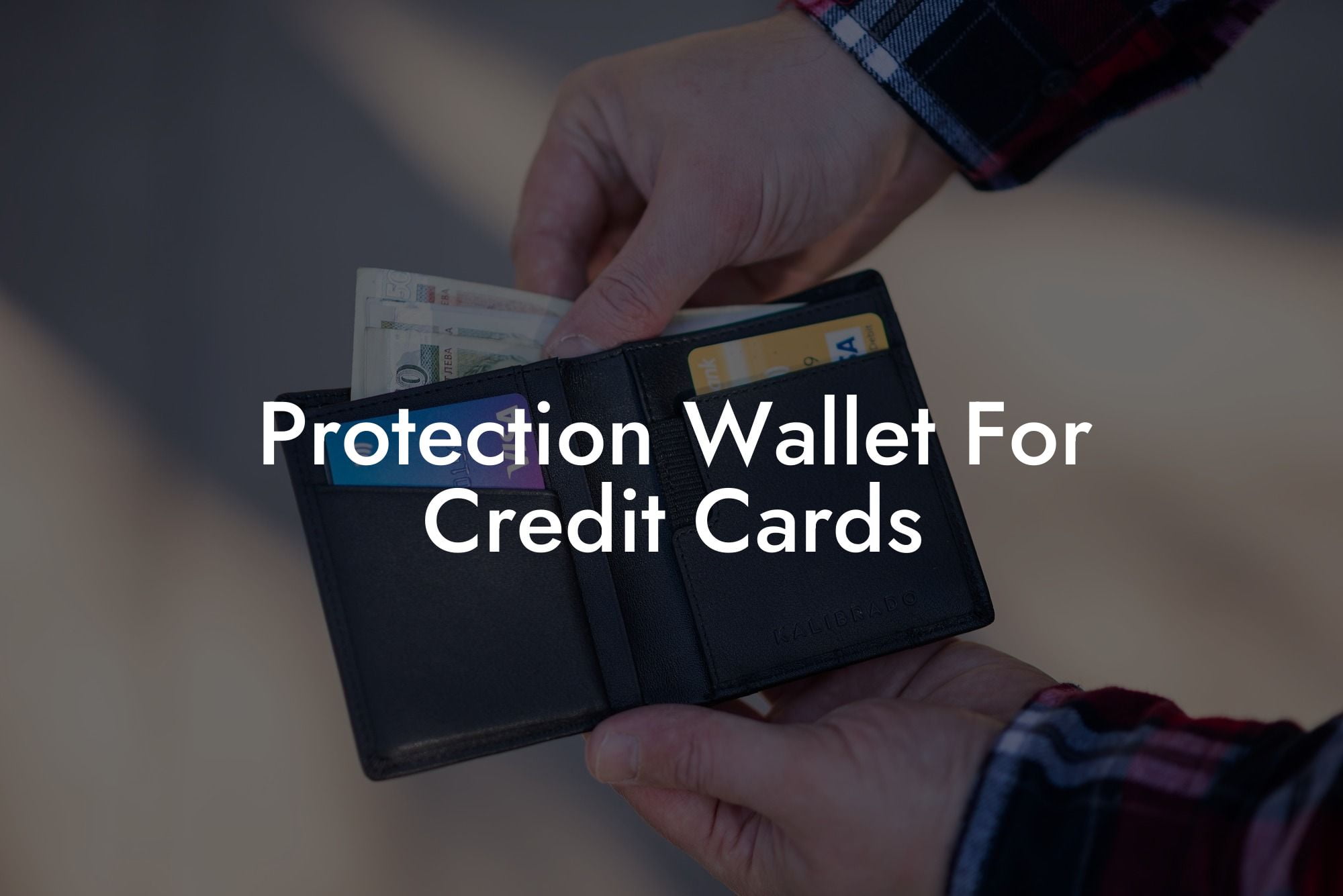 Protection Wallet For Credit Cards