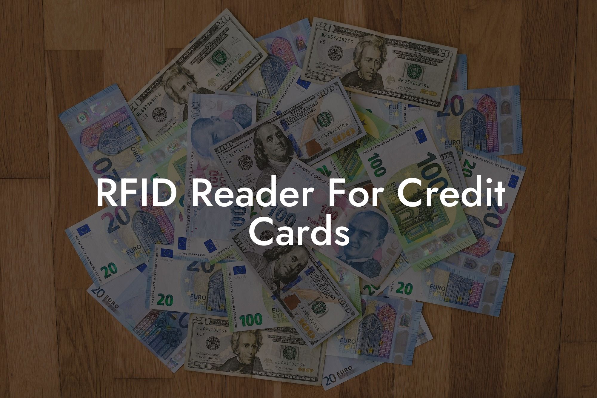 RFID Reader For Credit Cards