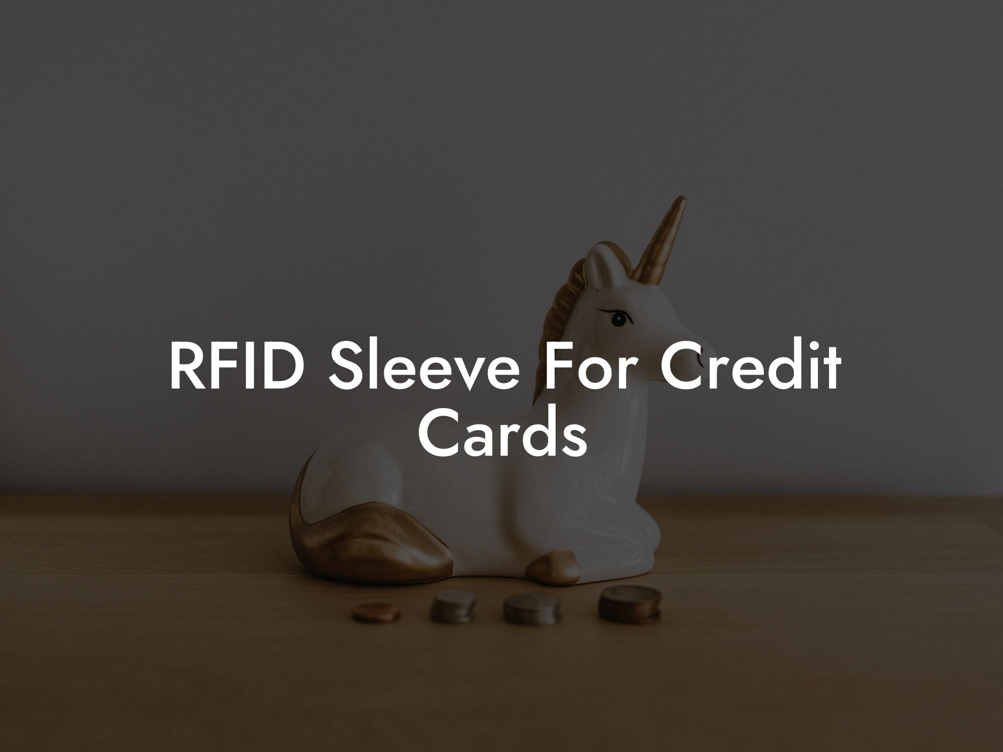 RFID Sleeve For Credit Cards