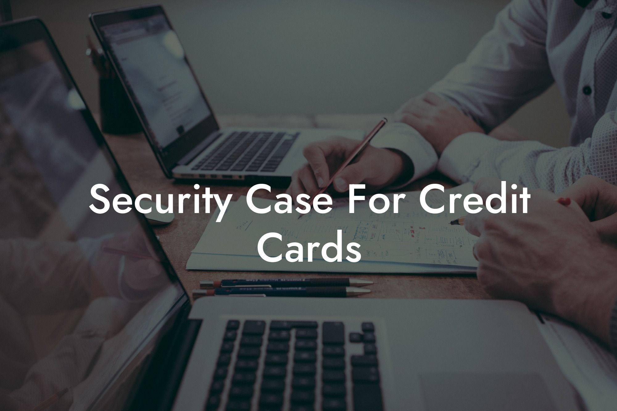 Security Case For Credit Cards