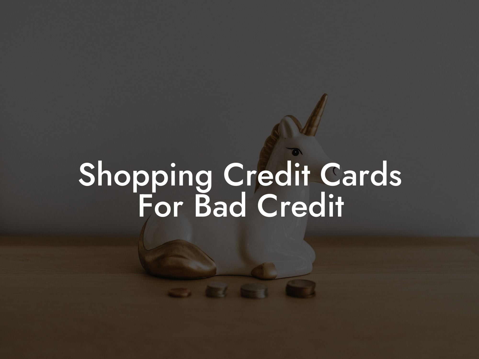 Shopping Credit Cards For Bad Credit