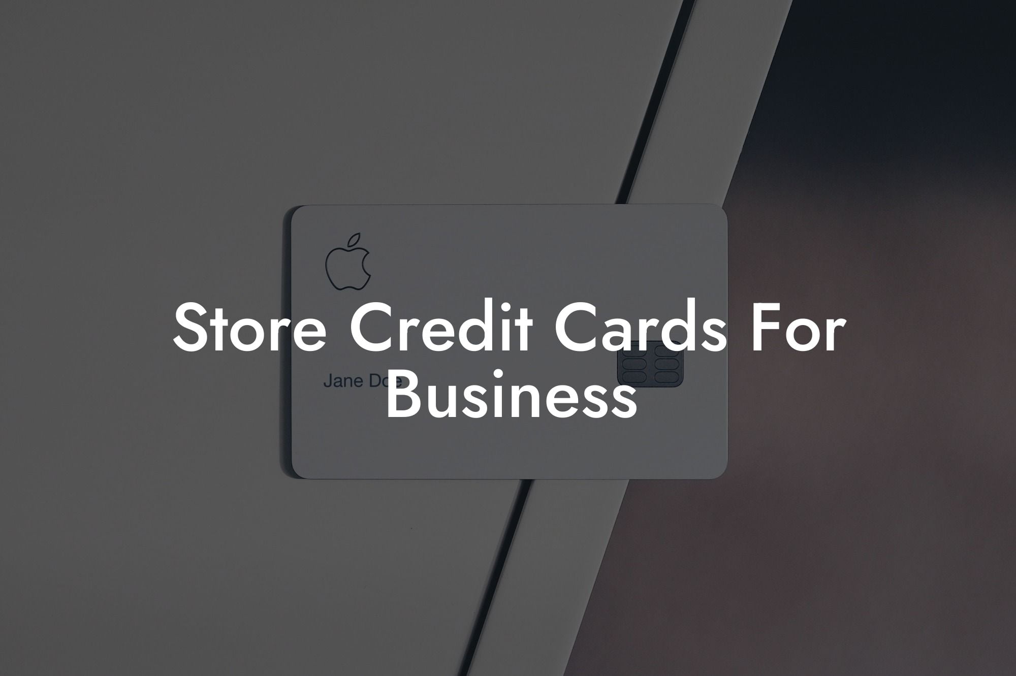 Store Credit Cards For Business